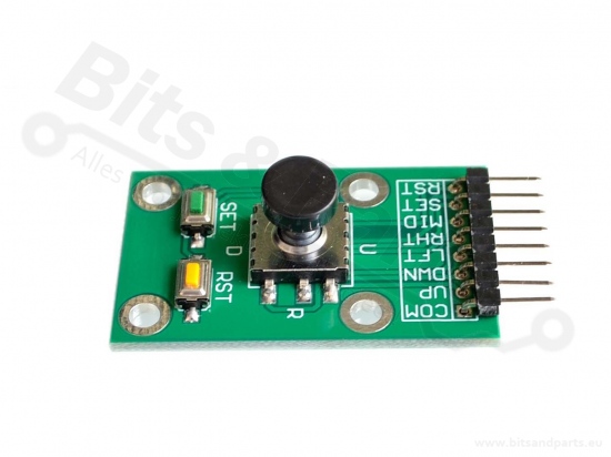 Joystick/menuknoppen 5-richtingen + set / reset knoppen GR182